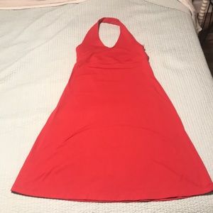 Patagonia Morning Glory Tie Back Halter Dress